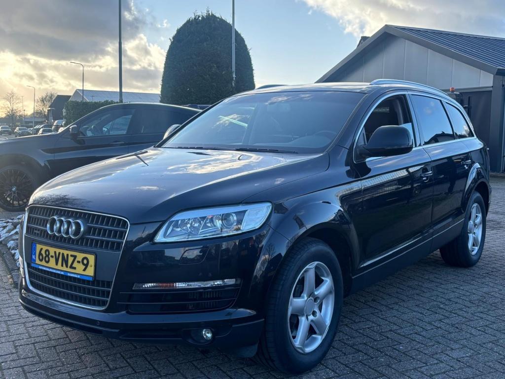 Audi Q7 3.0 TDI Quattro 2008 Grijs Kenteken Bedrijfsauto Tre, Auto's, Parkeersensor, Zwart, Origineel Nederlands, Bedrijf