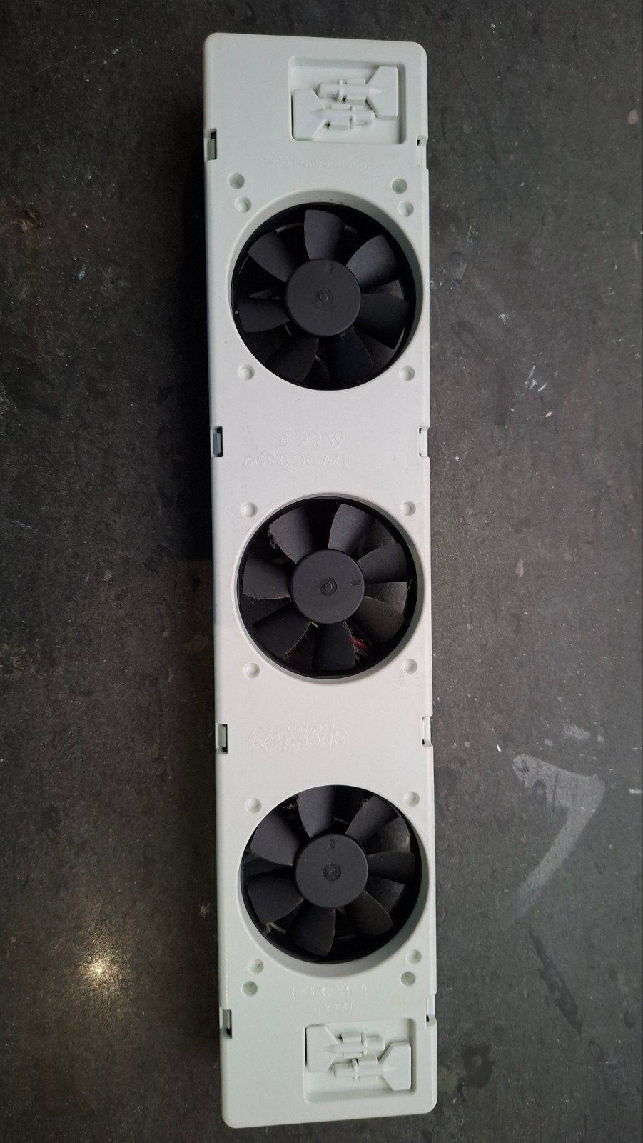 3x Radiatorventilator, Witgoed en Apparatuur, Ventilatoren, Ophalen of Verzenden, Gebruikt, Radiatorventilator