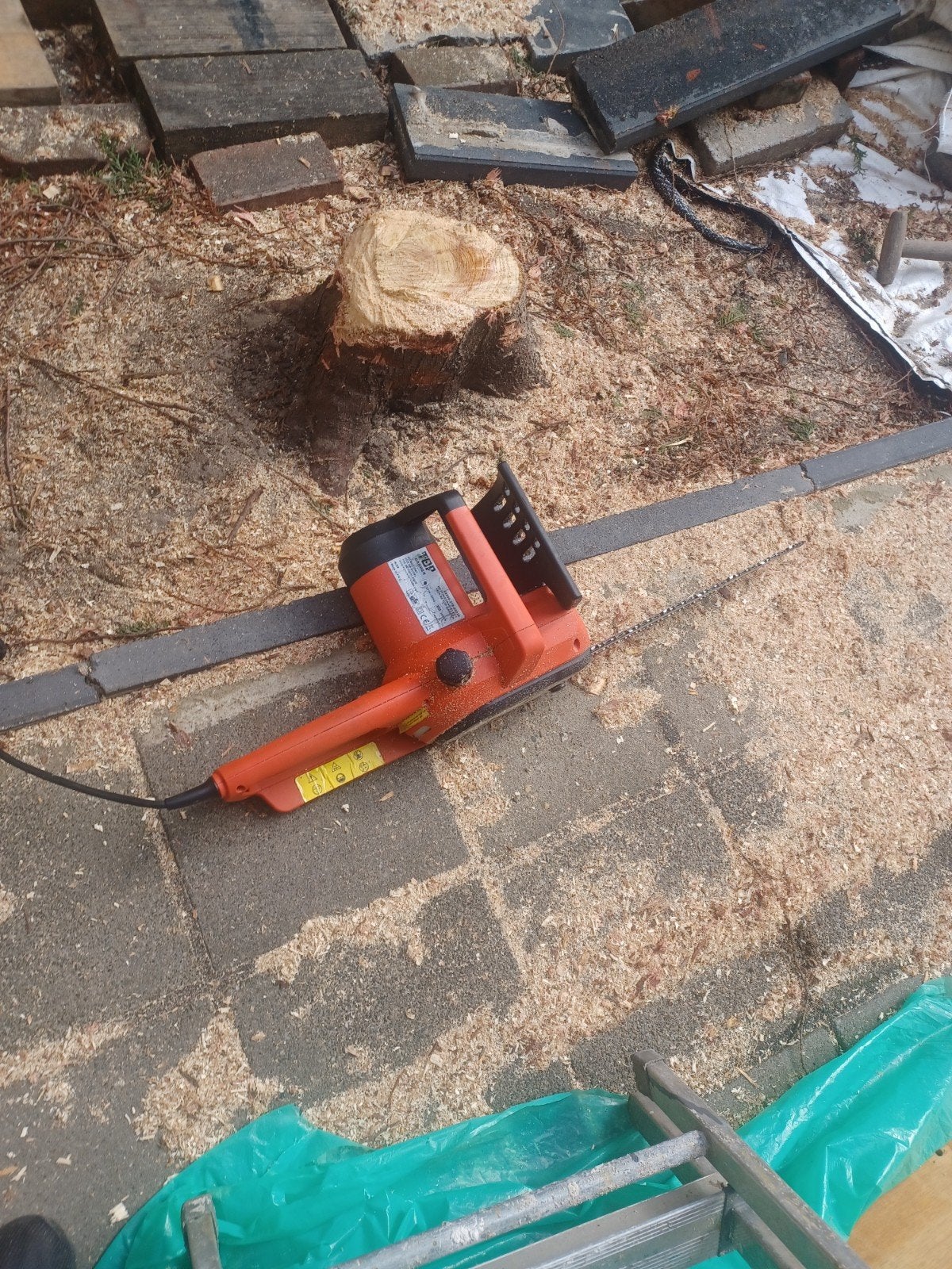 kettingzaag, Ophalen, Zo goed als nieuw, Elektrisch, Top Garden