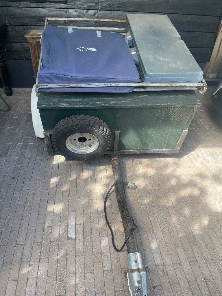 Albatros de Waard 4-persoons tent met luifel en extra's, Ophalen, Gebruikt, Tot en met 4