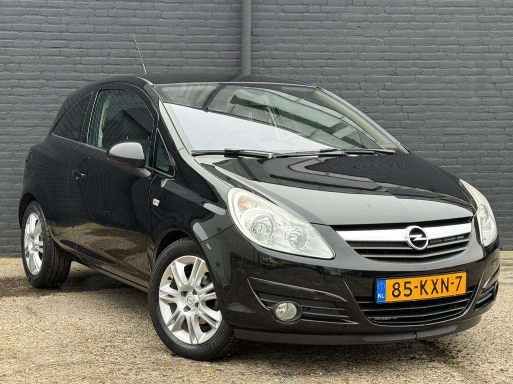 Opel Corsa 1.2-16V Cosmo AIRCO | CRUISE | PDC | NWE APK, Voorwielaandrijving, Euro 5, Zwart, Origineel Nederlands