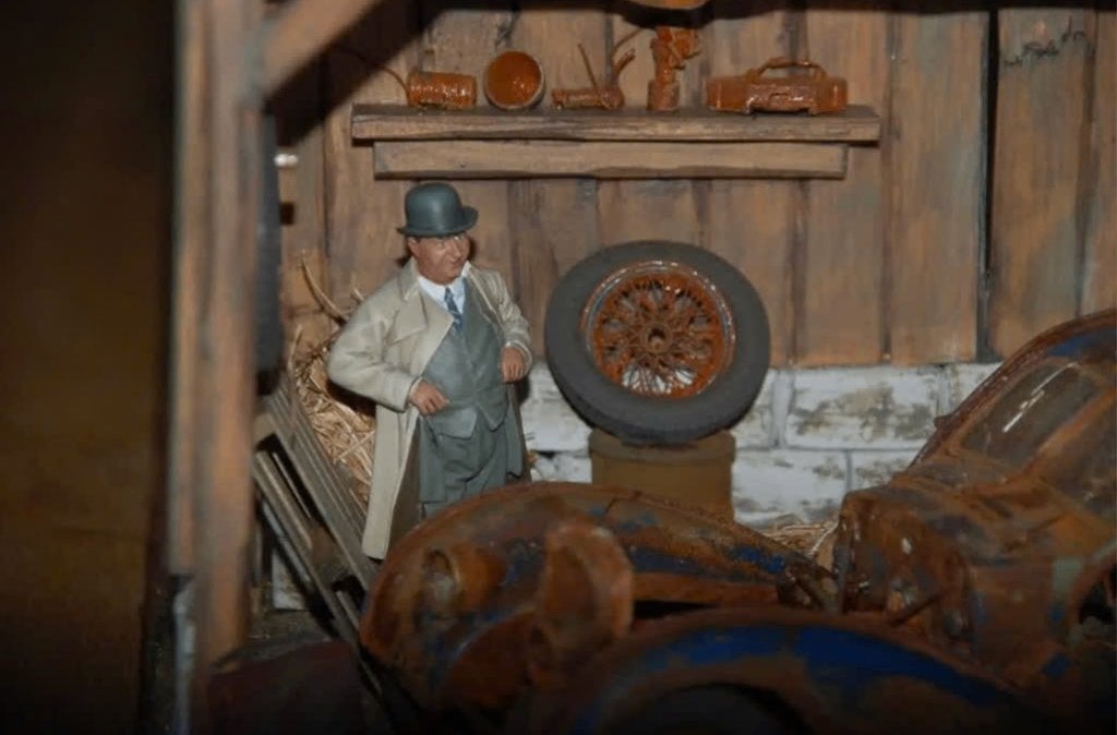 Barnfind BUGATTI 57 ATLANTIC CMC / UNIEK HANDBOUW 1:18 WRH, Hobby en Vrije tijd, Modelauto's | 1:18, Verzenden, Zo goed als nieuw