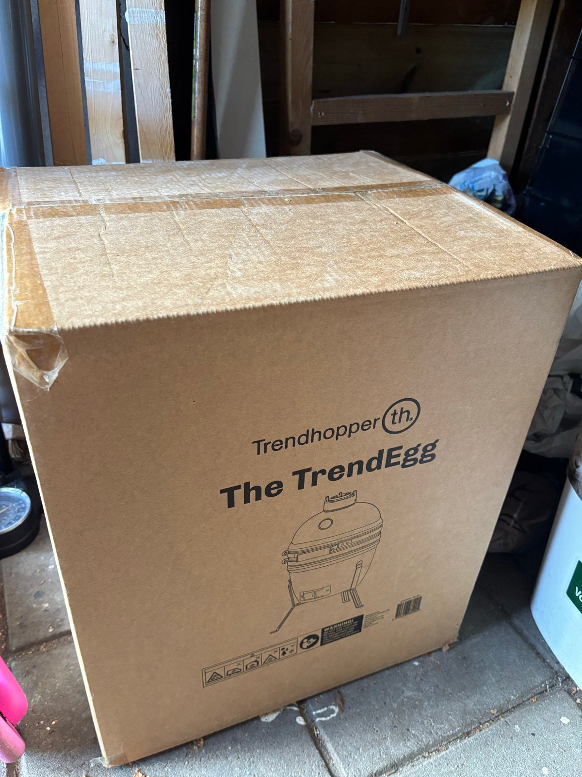 TrendEgg Kamado BBQ Ø 27 cm - Nieuw in doos, Tuin en Terras, Ophalen, Nieuw