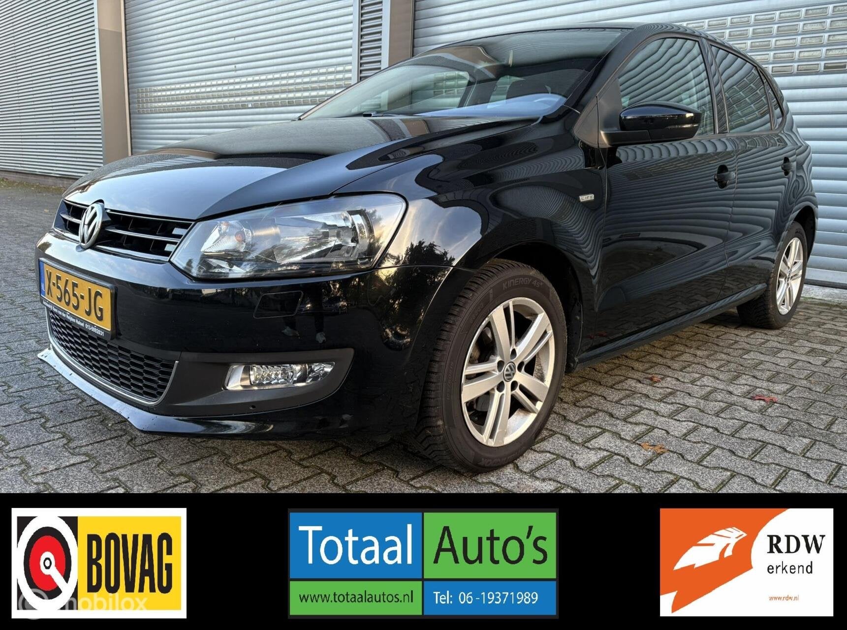 Volkswagen Polo 1.2 *CRUISE*APPLE&ANDR*STOELVERWARM*P-SENSOR, Auto's, Voorwielaandrijving, Euro 5, 967 kg, 60 pk