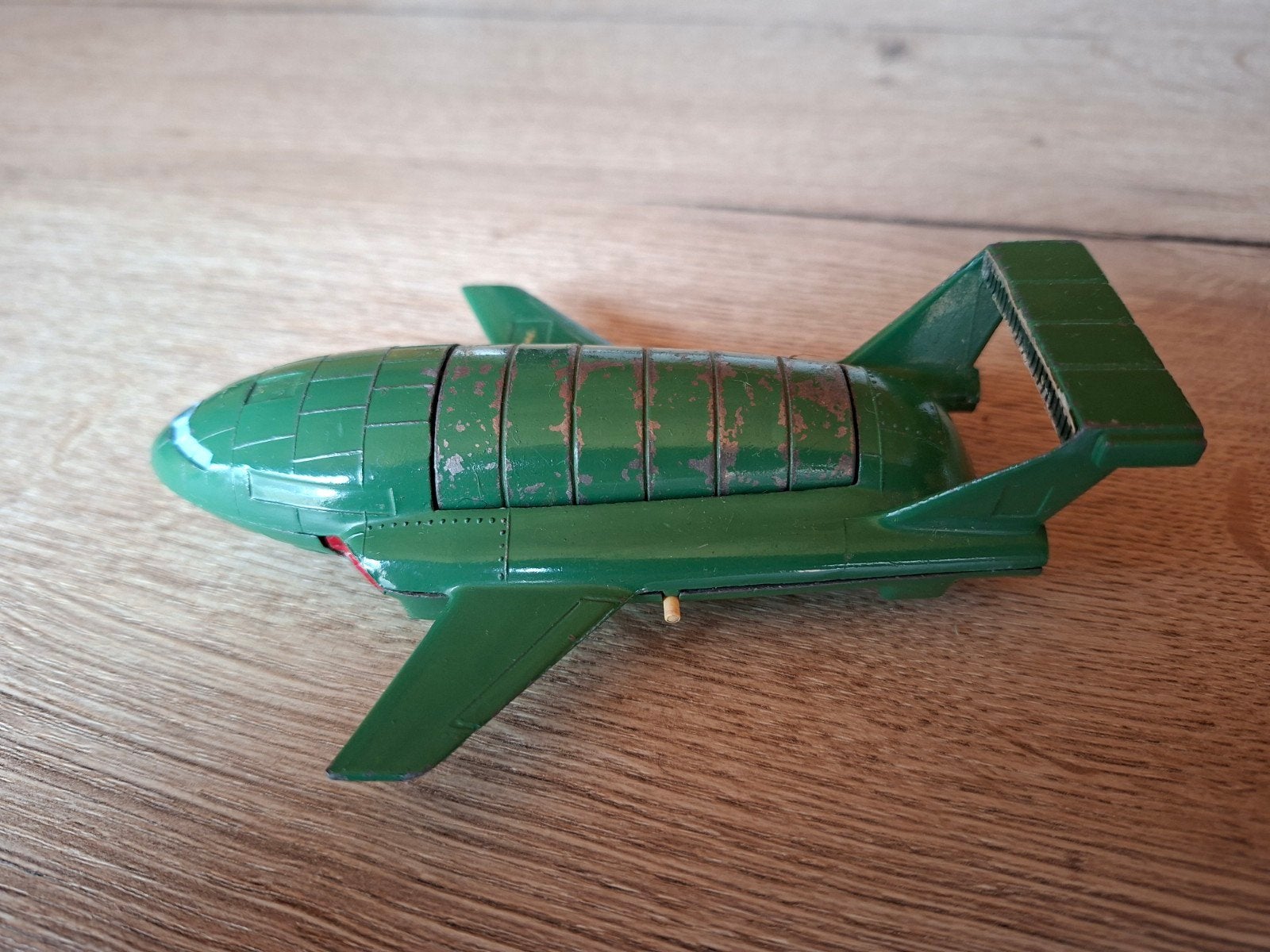 Vintage Dinky Toys Thunderbird 2 met Thunderbird 4, Verzamelen, Ophalen of Verzenden, Gebruikt