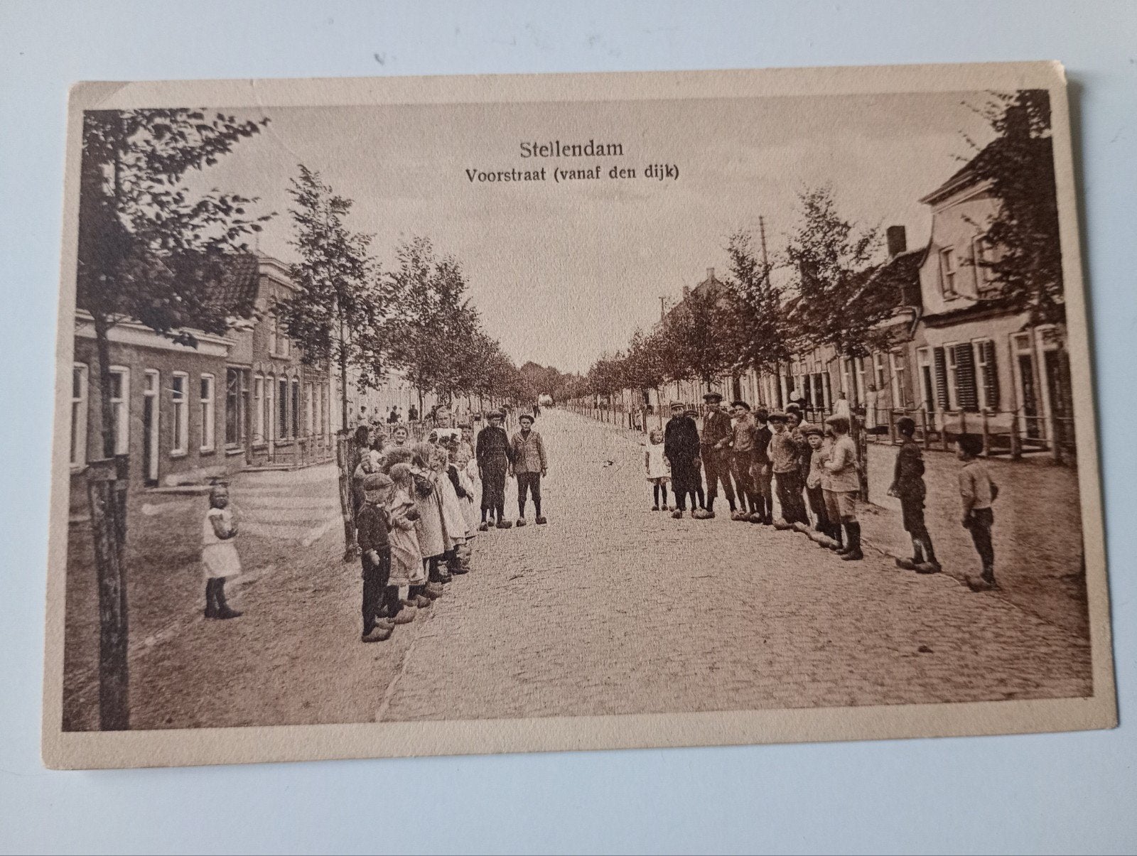 Stellendam Voorstraat, Ophalen of Verzenden, 1920 tot 1940, Ongelopen, Zuid-Holland
