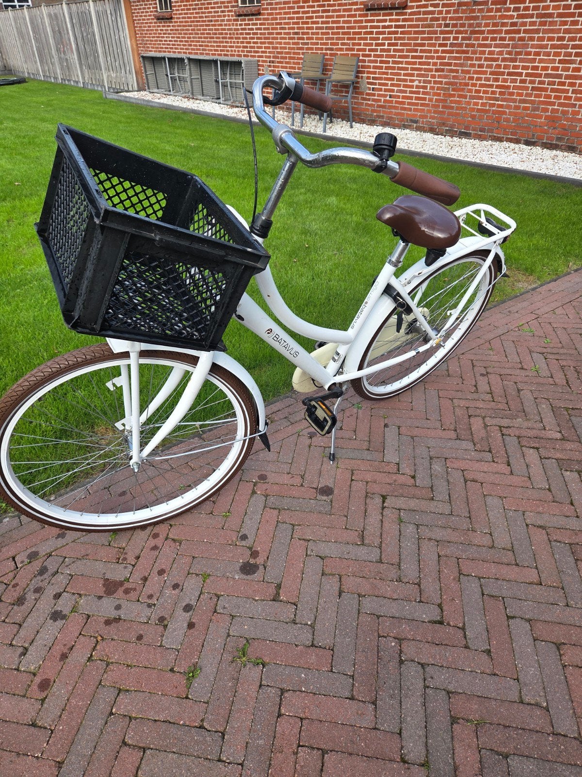 Meisjes Batavus fiets, Ophalen, Terugtraprem, Gebruikt, Versnellingen