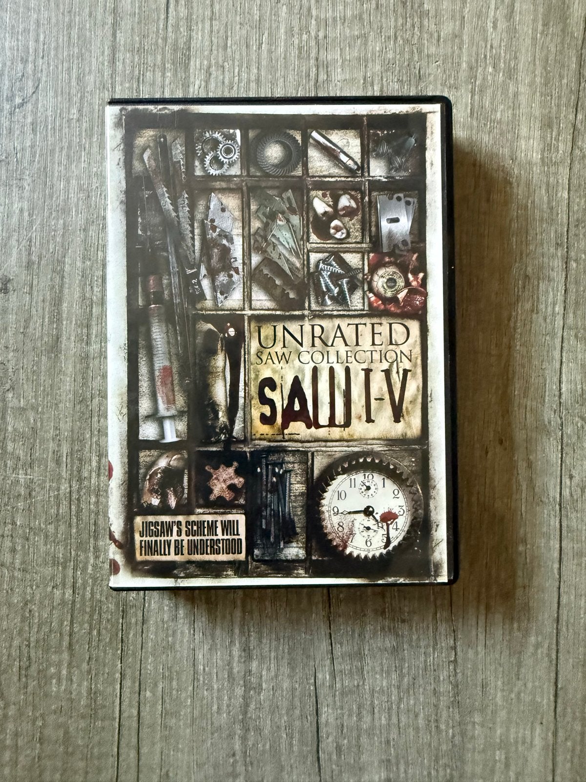 Saw I-V Unrated Collection DVD - Horror/Thriller, Horror, Vanaf 16 jaar, Nederlands, Ophalen of Verzenden