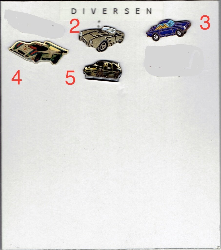 Diverse pins Auto's, Ophalen of Verzenden, Nieuw, Transport, Speldje of Pin