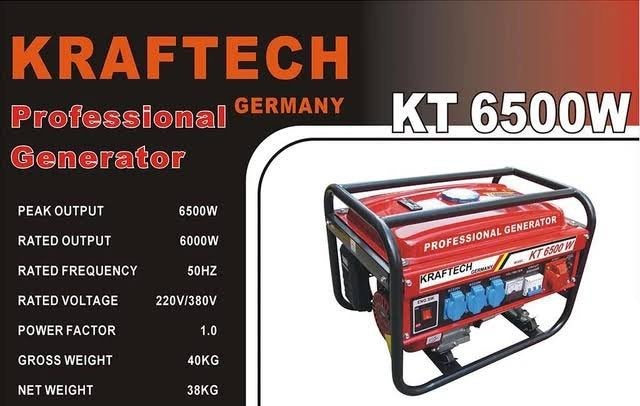 aggregaat/generator 6500w Silent nieuw gratis bezorging, Benzine, Geluidgedempt, Nieuw, Ophalen of Verzenden