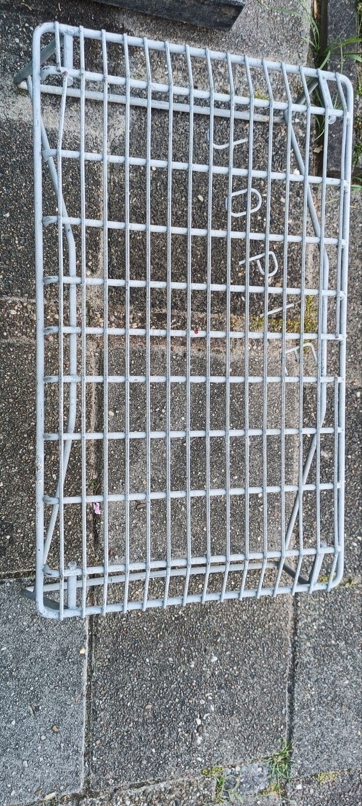 Metalen opstapje trapje, Ophalen, Gebruikt