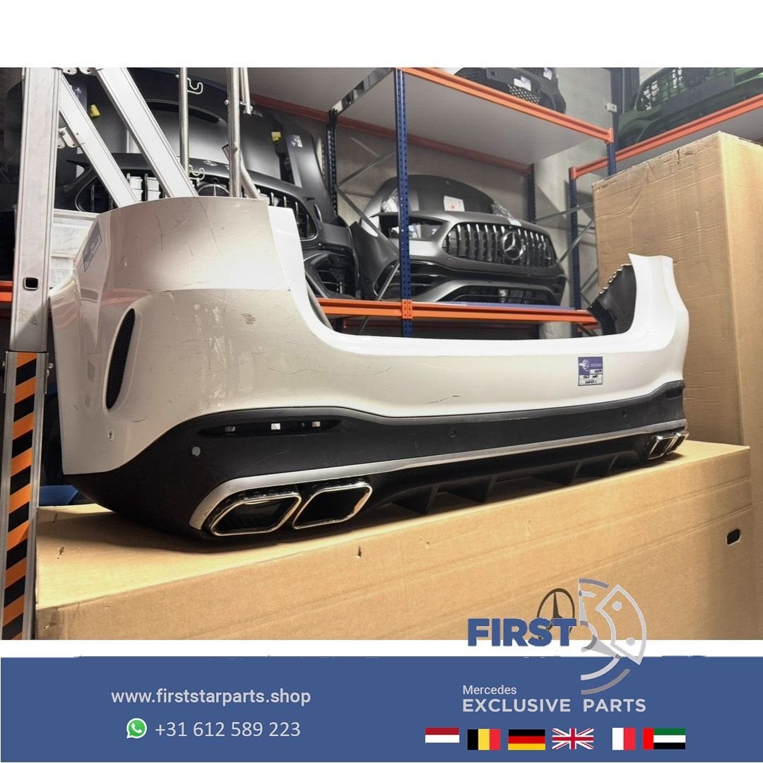 W167 BUMPER GLE63 AMG ACHTERBUMPER A1678851103 A1678858205 Z, Gebruikt, -, Ophalen of Verzenden, Achter