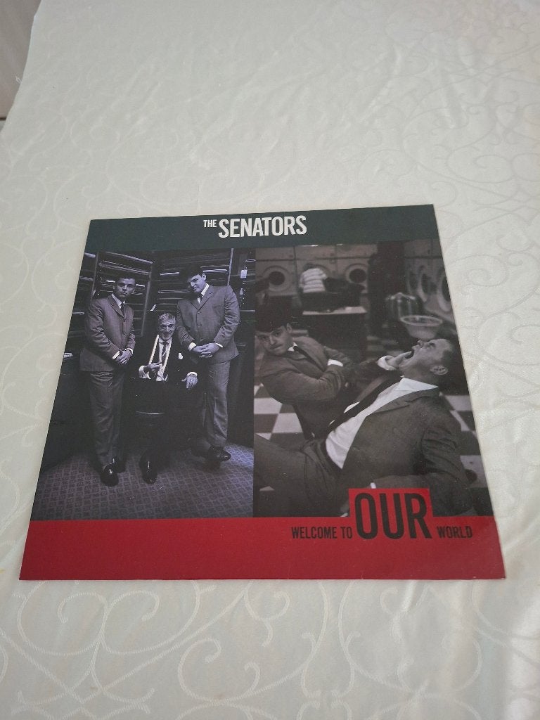 Lp THE SENATORS- WELCOME TO OUR WORLD, Ophalen of Verzenden, Gebruikt, 12 inch, Poprock