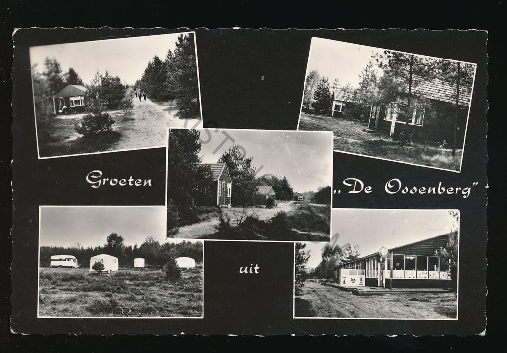 Overberg-Amerongen - Vakantiecentrum De Ossenberg - meerluik, Verzenden, 1960 tot 1980, Ongelopen, Utrecht