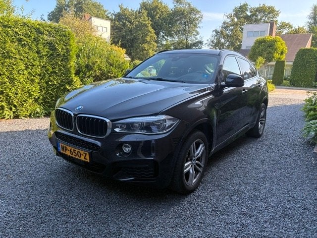 BMW X6 Xdrive30d. M pakket full options LAGE KILOMETERSTAND!, Automaat, 2993 cc, 258 pk, Zwart