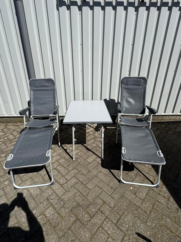 tafel met 2 stoelen westfield, Ophalen of Verzenden, Gebruikt, Campingstoel