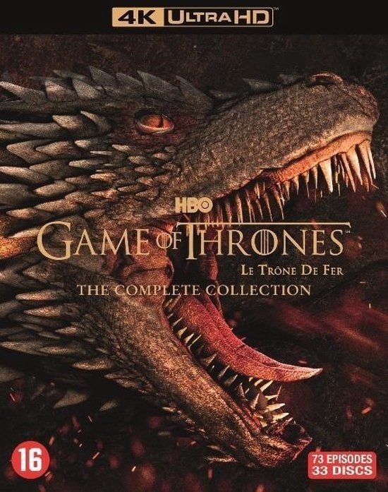 Game of thrones 4k bluray, Cd's en Dvd's, Engels, Vanaf 16 jaar, Speciale editie, Ophalen of Verzenden