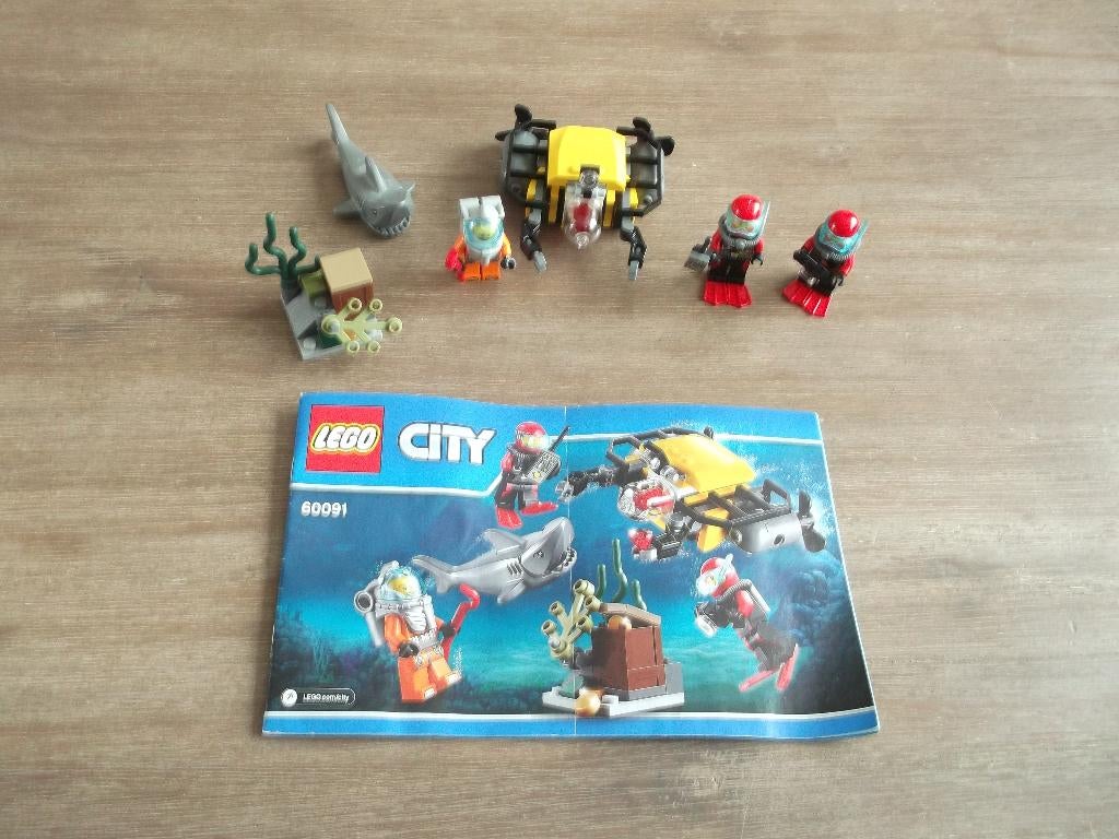 lego deep sea explorers 60091 deep sea starter set (2015), Ophalen of Verzenden, Gebruikt, Lego