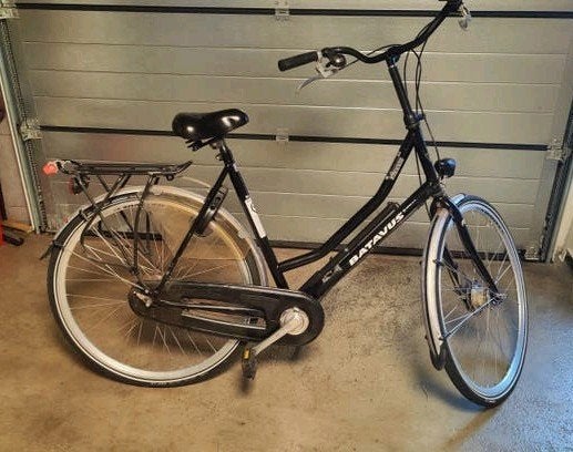 Batavus Topper Damesfiets 28 inch,7versnellingen Frame 58 cm, Ophalen, Gebruikt, Versnellingen, Batavus