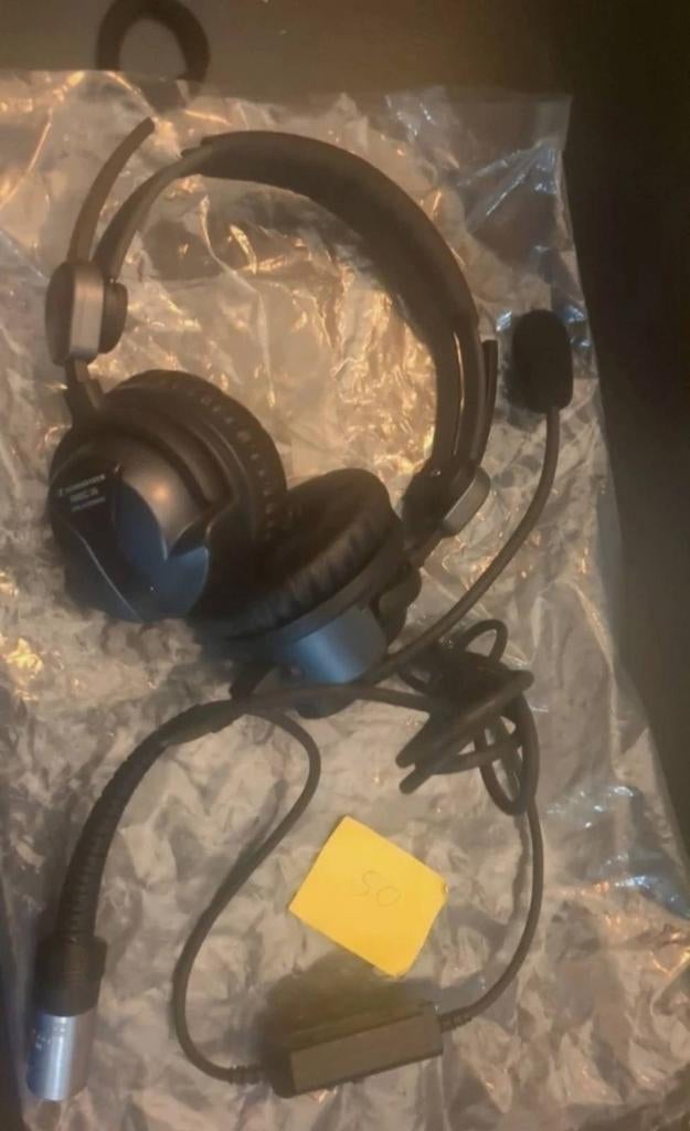 Sennheiser HMEC 26 Piloten Headset - Top Conditie -7 stuks, Computers en Software, Headsets, Ophalen of Verzenden, Zo goed als nieuw
