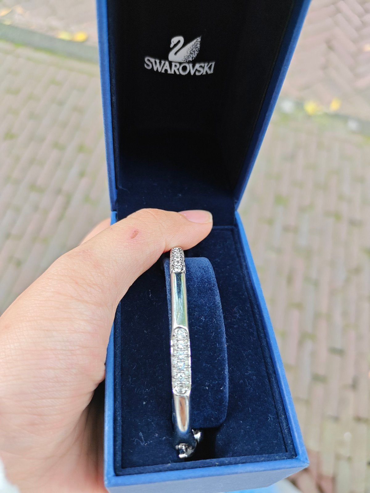 Swarovski Armband met Kristallen, Met kristal, Overige materialen, Gebruikt, Ophalen of Verzenden