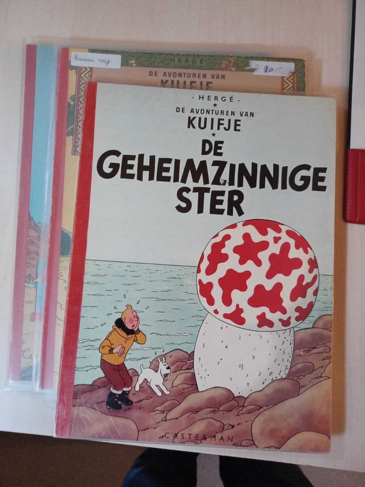zie foto's, Meerdere stripboeken, Ophalen, Gelezen, Hergé