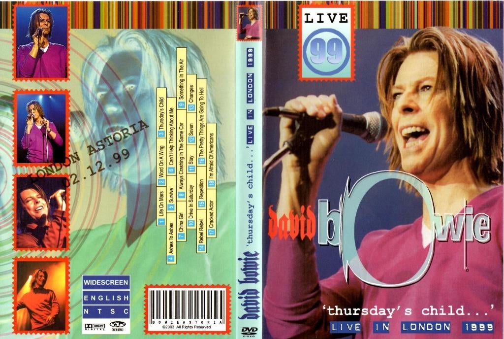 David Bowie Thursdays Child...Live in London 1999, Alle leeftijden, Verzenden, Nieuw in verpakking