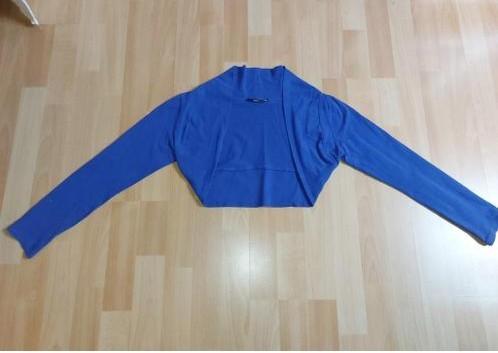 Blauw bolero vestje *Hema*, Blauw, Ophalen of Verzenden, Maat 36 (S), Gedragen