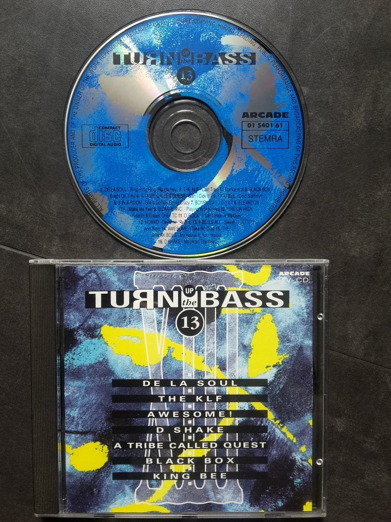 CD - Turn up the Bass 13 - Euro House Techno, Gebruikt, House, Ophalen of Verzenden, Verzamelalbum