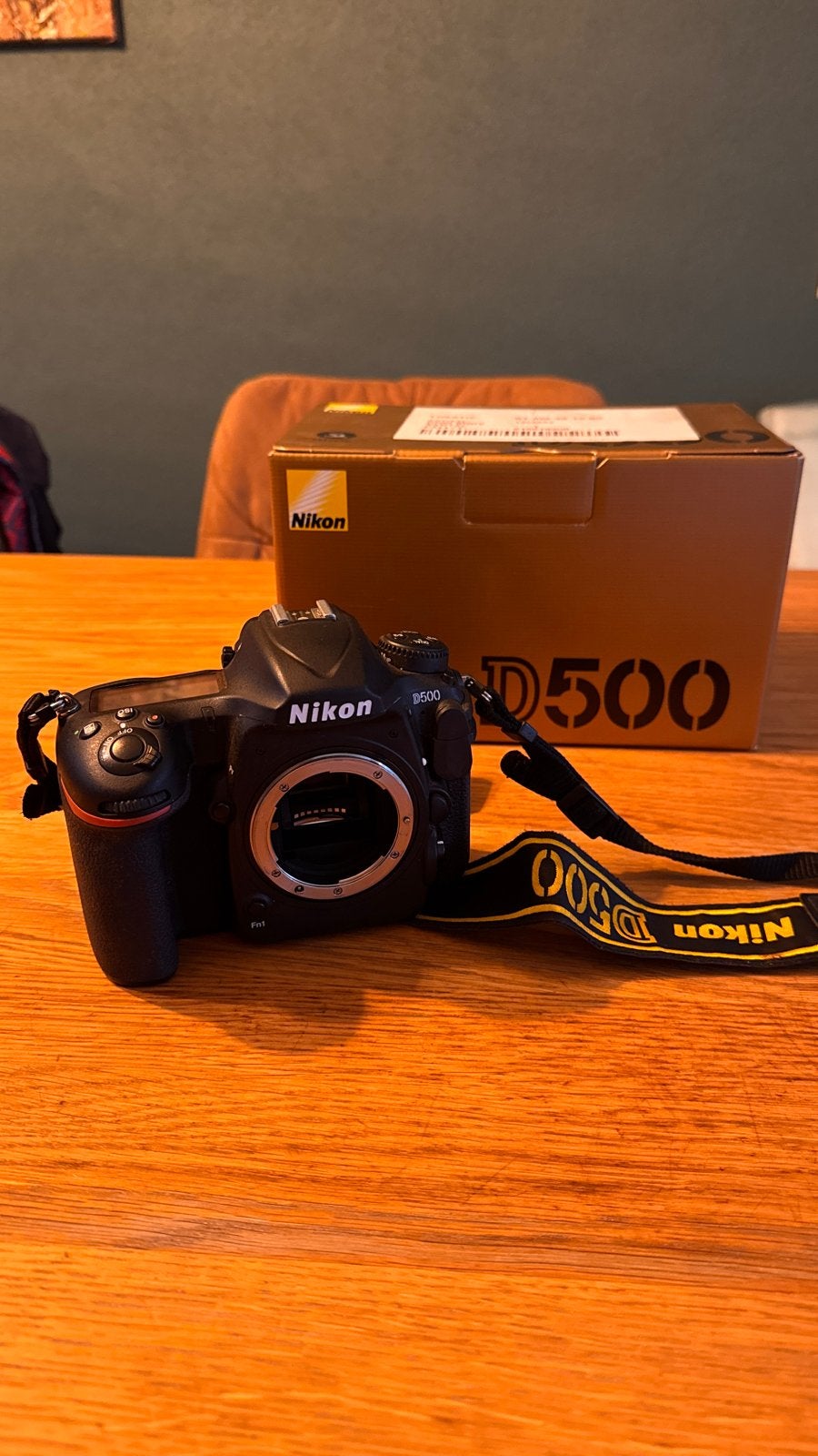 Nikon D500 DSLR Camera - Zeer laag aantal clicks!, Ophalen, Spiegelreflex, Zo goed als nieuw, Nikon