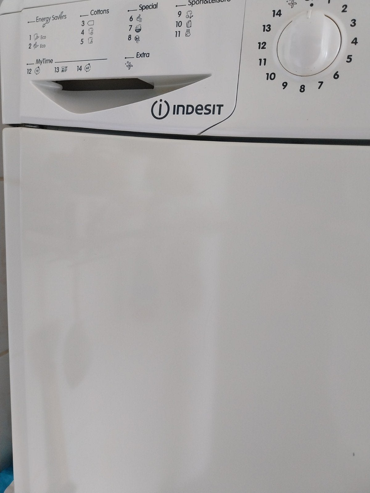 Indesit Wasmachine - te koop maar 10 etrouwbaar en Efficiënt, Witgoed en Apparatuur, Ophalen of Verzenden, Zo goed als nieuw, Voorlader