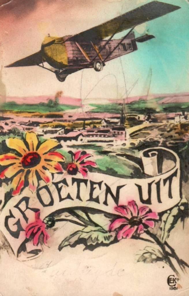 Groeten uit Zuidzijde (?) (Den Bommel Goeree Overflakkee), Ophalen, 1940 tot 1960, Gelopen, Zuid-Holland