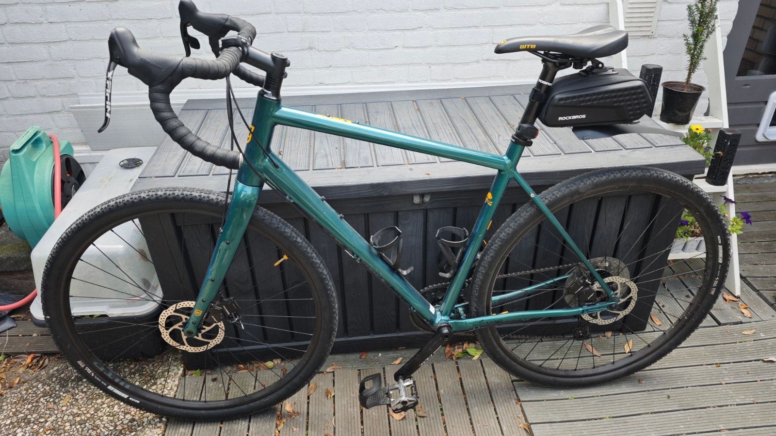 Hele mooie Kona Libre 2022 Sram Apex 1x11v gravelbike, 28 inch, 10 tot 15 versnellingen, Zo goed als nieuw, Schijfrem