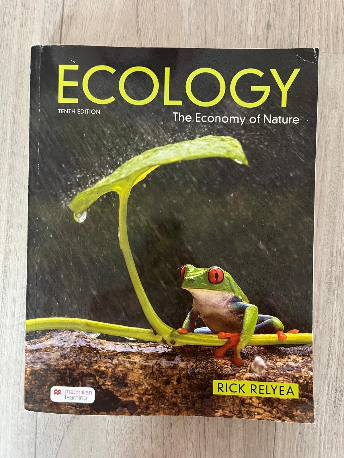 Ecology: The Economy of Nature - Tiende Editie, Boeken, Studieboeken en Cursussen, Ophalen of Verzenden, Beta, Zo goed als nieuw