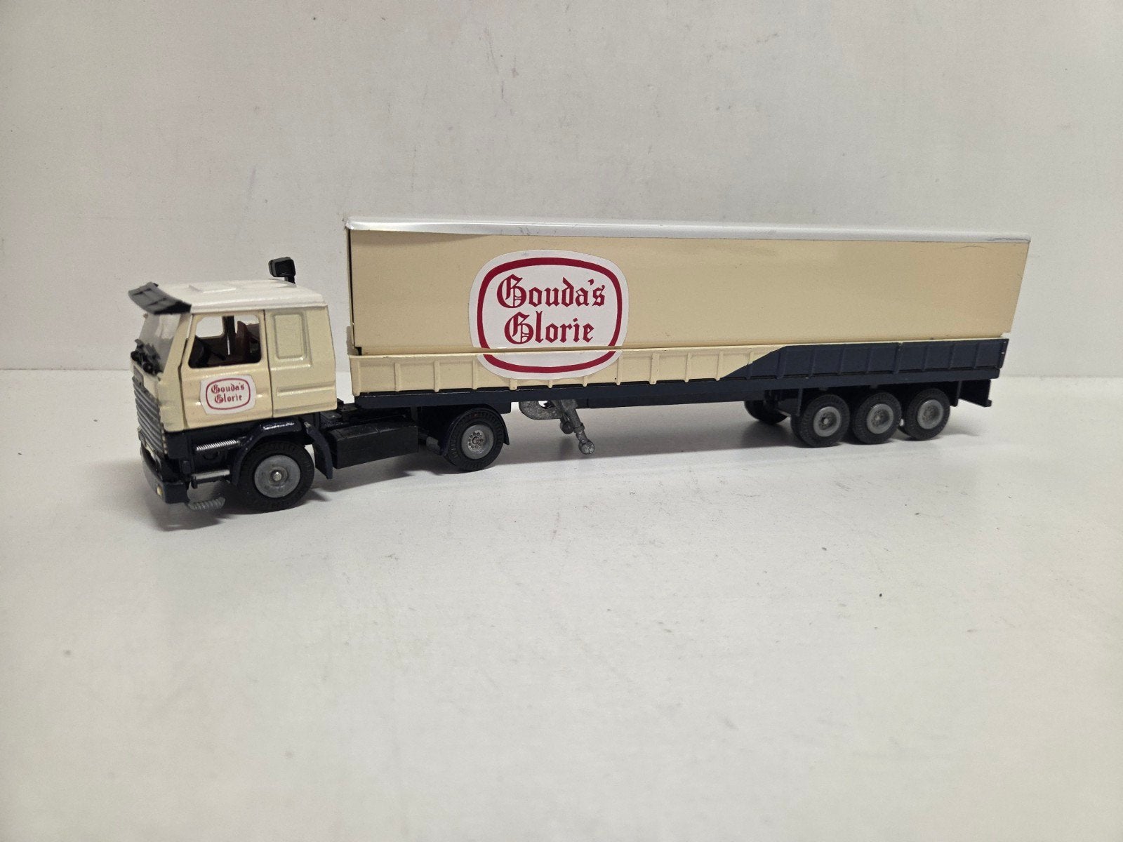 Tekno Scania 142 Gouda's Glorie 1:50, Hobby en Vrije tijd, Modelauto's | 1:50, ., Zo goed als nieuw, ., Ophalen of Verzenden