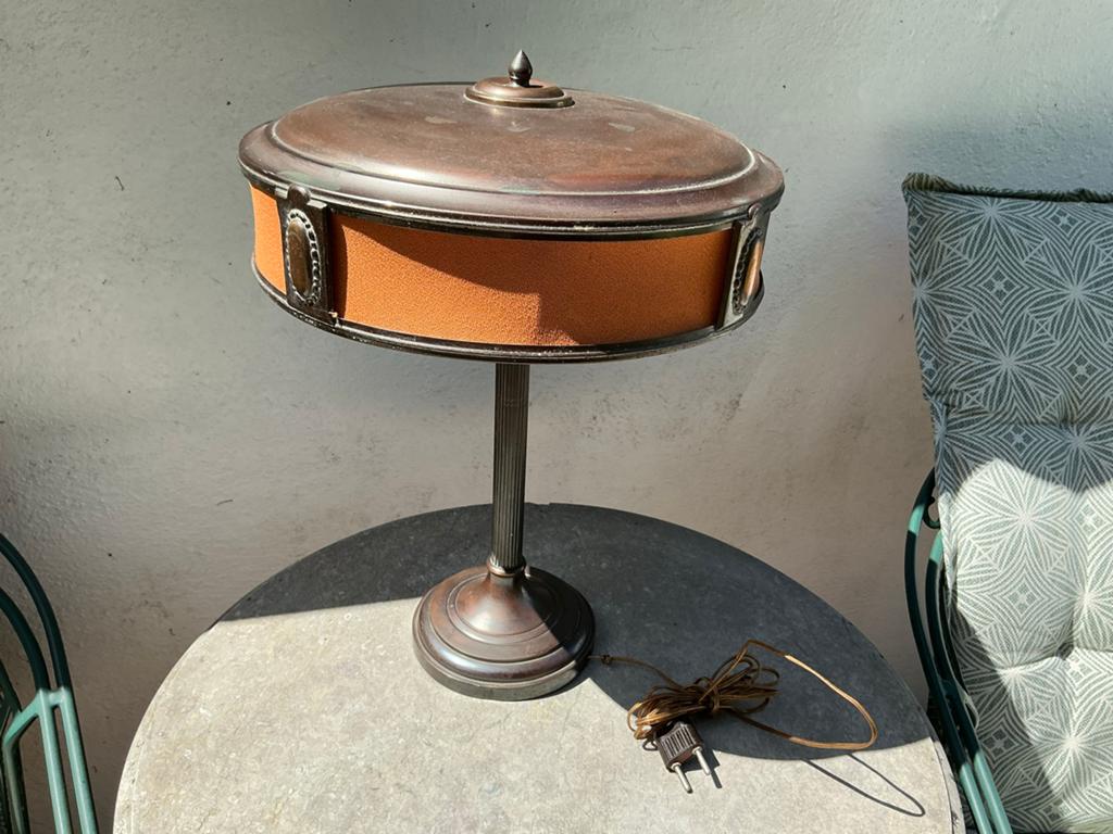 Amsterdamse School/Art Deco Tafellamp, Ophalen of Verzenden
