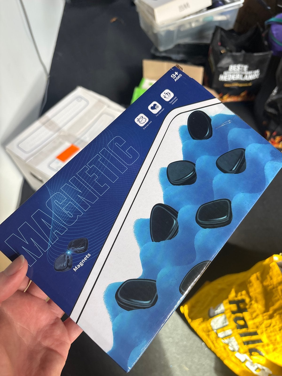 Magnetic Denkspel - Strategisch Magnetisch Spel, Een of twee spelers, Ophalen of Verzenden, Nieuw, Reisspel