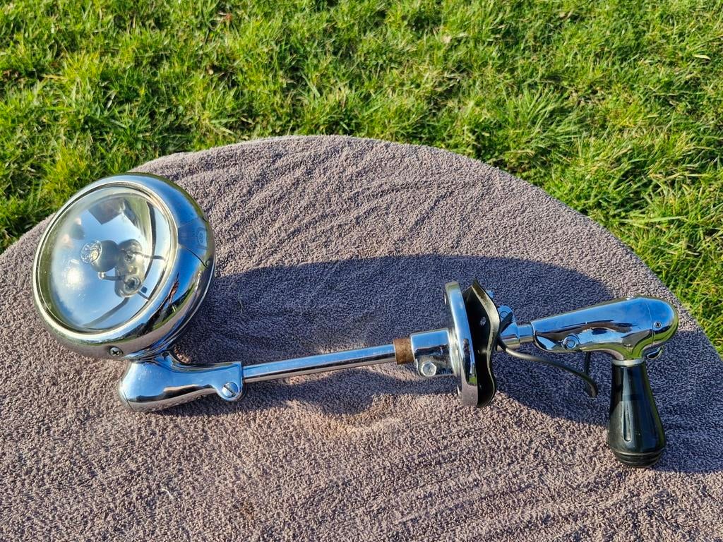 Vintage Amerikaans oldtimer zoeklicht chevrolett criscraft, Ophalen of Verzenden, Gebruikt