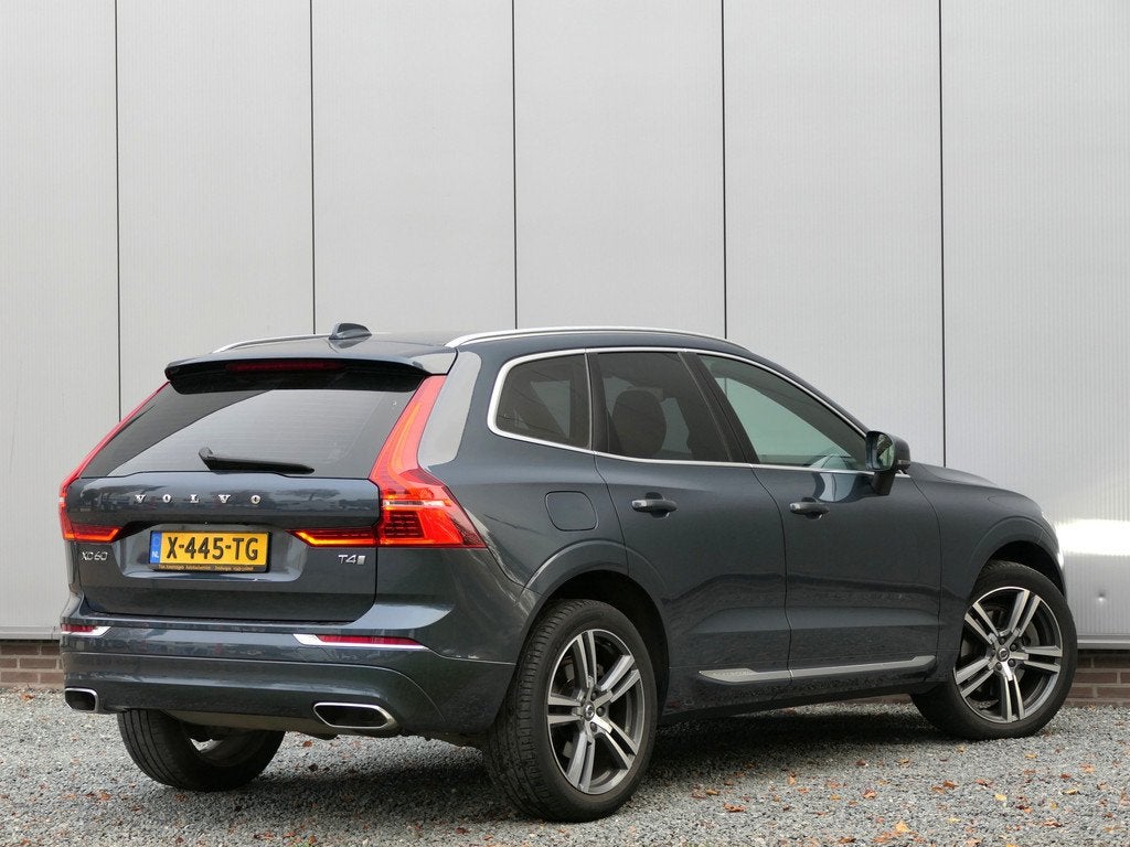 Volvo XC60 T4 AUT Inscription 12 MND garantie Camera / Apple, Auto's, Automaat, 12 maanden, Gebruikt, Blauw