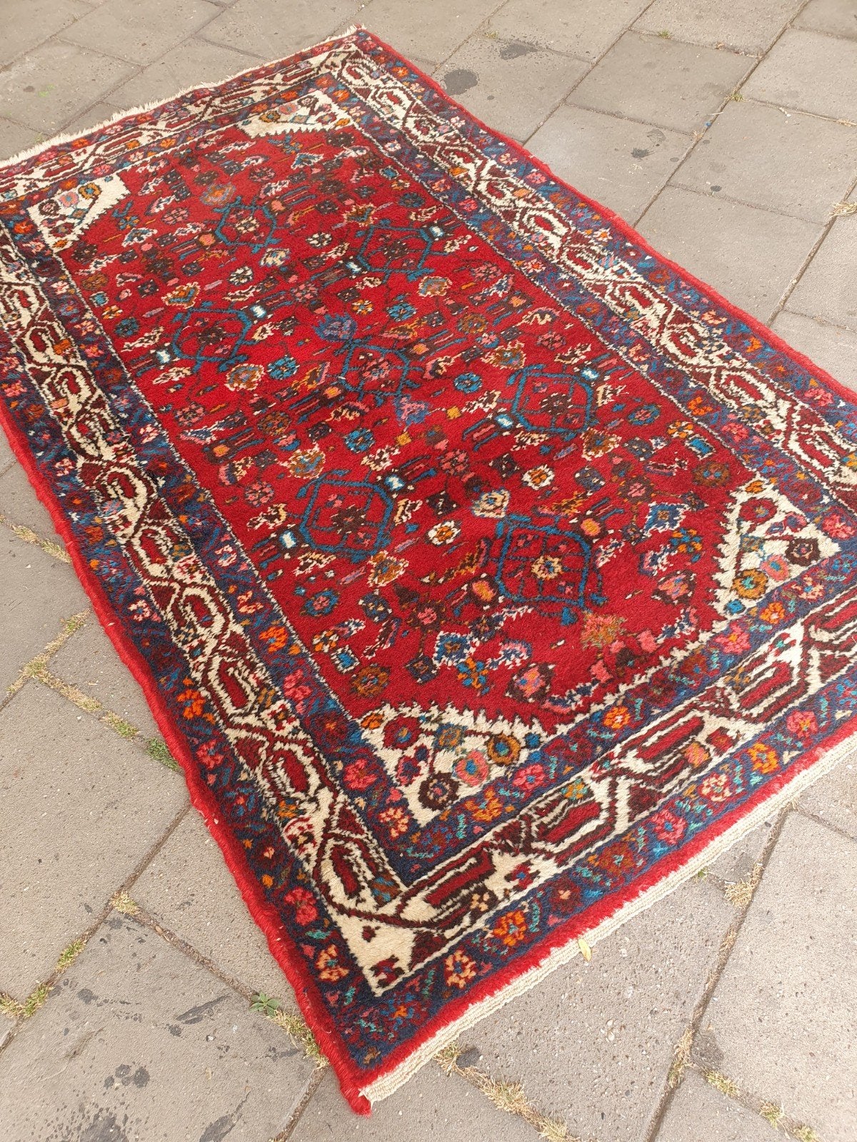 perzisch tapijt 185x110 cm., Gebruikt, 100 tot 150 cm, 200 cm of meer, Ophalen of Verzenden