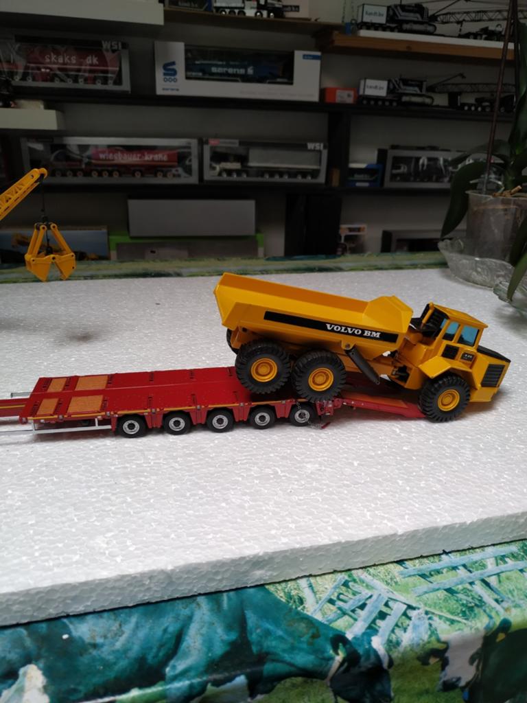 Joal 1:50 Grondverzet Machines leuk om het op een dieplader, Ophalen of Verzenden, Gebruikt, Overige typen, Overige merken