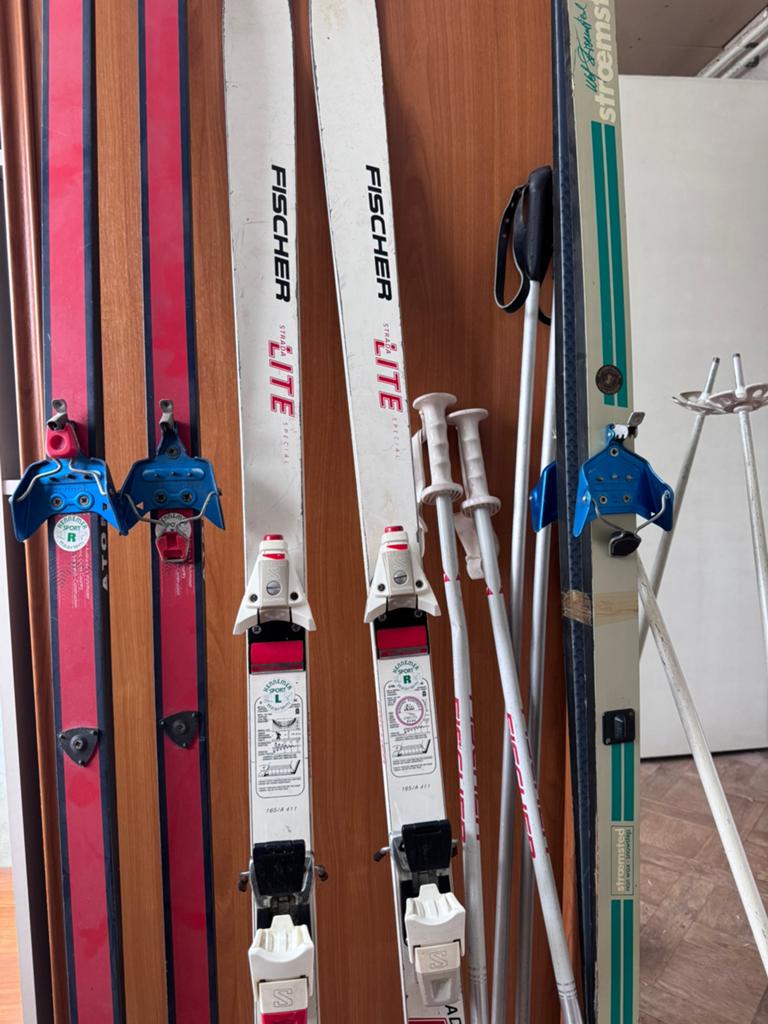 TEAB Vintage ski’s & langlaufski’s jaren ’90, 160 tot 180 cm, Gebruikt, Ski's, Ophalen