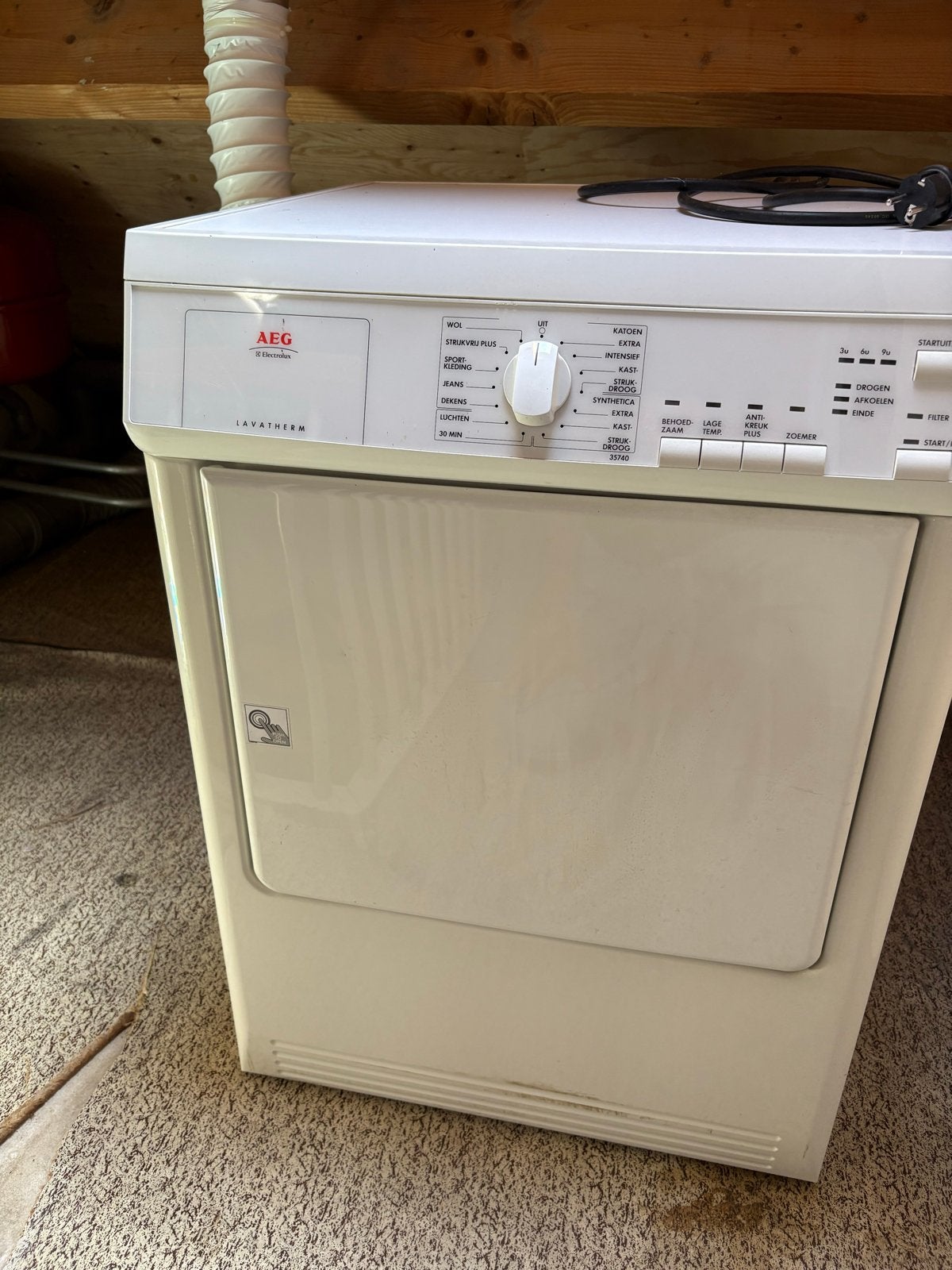AEG Lavatherm 6kg wasdroger - Goede staat, Ophalen, 6 tot 8 kg, Gebruikt, Luchtafvoer