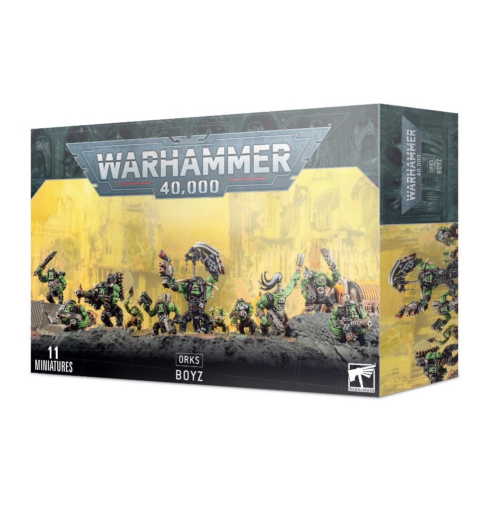 Warhammer 40K orks BOYZ, Hobby en Vrije tijd, Wargaming, Ophalen of Verzenden, Nieuw, Warhammer 40000, Figuurtje(s)