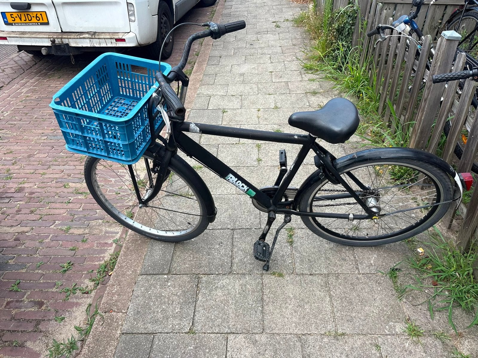 26 inch fiets met mandje, nog prima!, Ophalen, Gebruikt