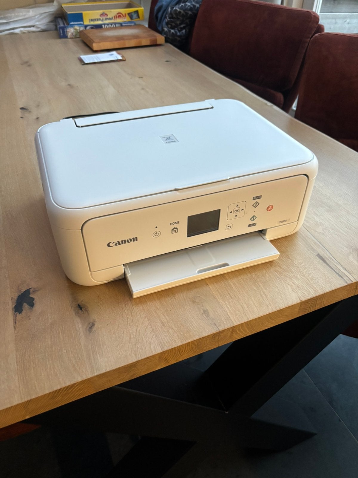 Foto 4 van Canon TS5151 A4 inktjet kleuren printer wit
