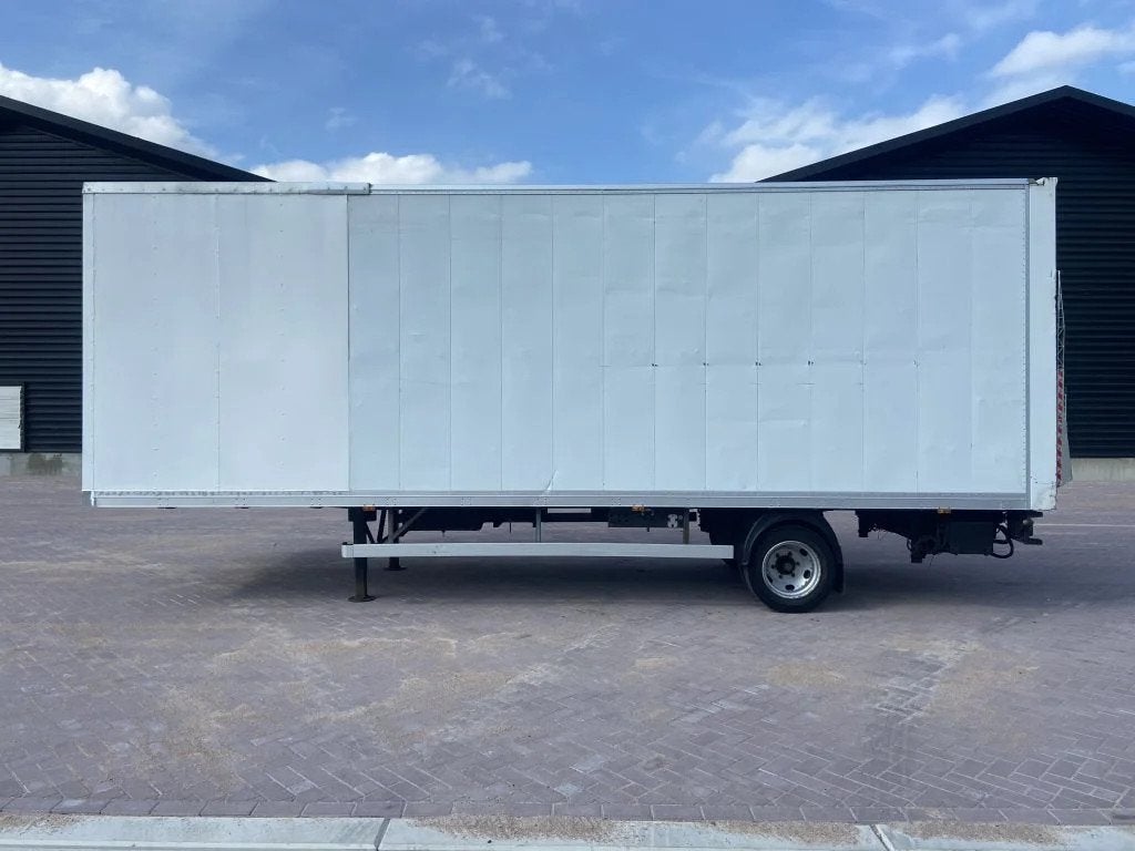 VF be oplegger 6.6 ton gesloten laadklep 750 kg (bj 2008), Overige brandstoffen, Bedrijf, Geïmporteerd, Aanhangers en Opleggers