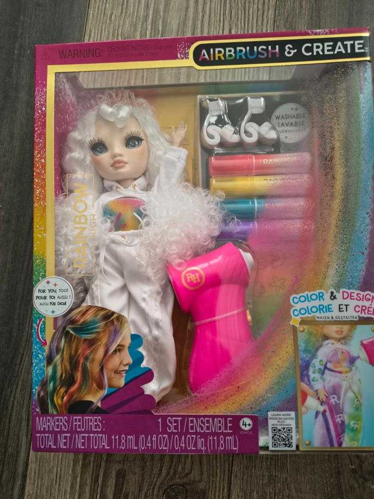 Rainbow High Airbrush & Create Doll - Nieuw in doos, Ophalen of Verzenden, Nieuw, Overige typen