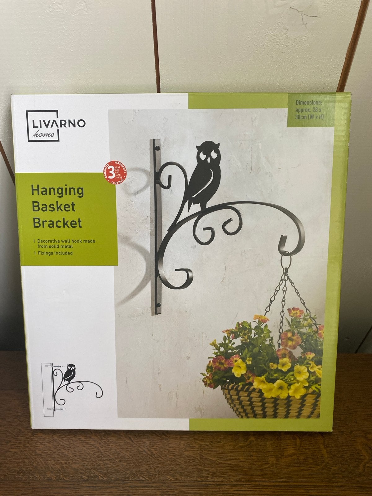 LIVARNO home Hangende Mand Beugel Uil Decoratie, Ophalen of Verzenden, Nieuw