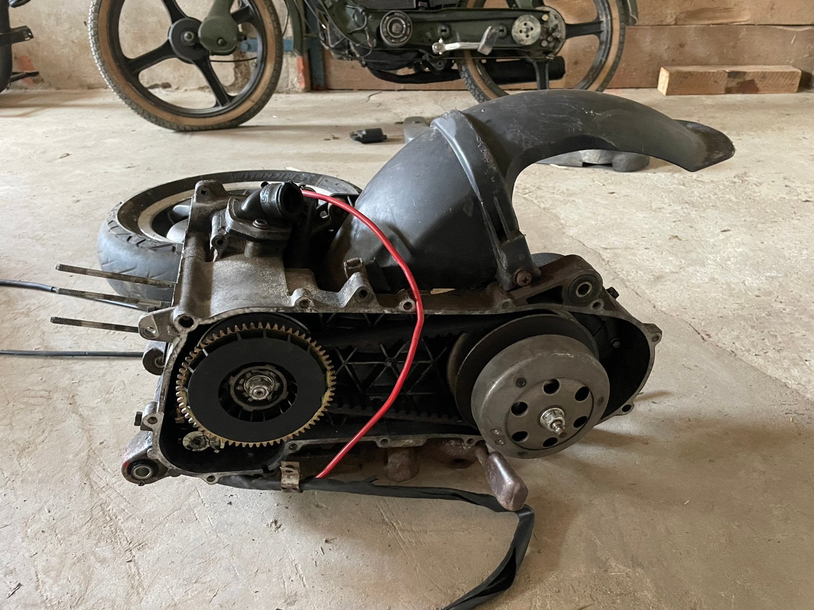 Piaggio zip carters, Ophalen of Verzenden, Zo goed als nieuw, Blok